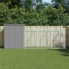 Cuccia per cani con corridoio Grigio chiaro 165x455x181 cm Anteprima dell’immagine prodotto 2