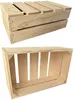 Lermowood Holzkisten 25 x 40 x 15cm Natur Dekokisten aus Produktbild-Vorschau 2