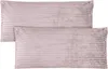 Aspero 2 Kissenbezüge aus Streifen-Flanell 40x80 cm Produktbild-Vorschau 1