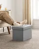 SONGMICS 41 cm Sitzbank mit Stauraum, klappbare Sitztruhe, Produktbild-Vorschau 3