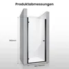 SONNI 90x195cm porta per nicchia doccia, vetro di sicurezza Anteprima dell’immagine prodotto 11