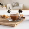 Pasabahce 98396 - 12 szt. filiżanek ze spodkiem "Penguen", Podgląd zdjęcia produktu 2