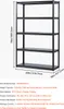Scaffale per garage VEVOR, 1361 kg, scaffale senza bulloni, Anteprima dell’immagine prodotto 7