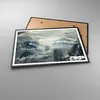 Gerahmtes Poster - Schwarzer Rahmen - Sturm Berge Produktbild-Vorschau 3