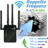 VSIUO WLAN Verstärker Repeater 2,4/5,8 GHz 1200 Mbps, WiFi Produktbild-Vorschau 1