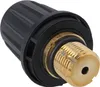 A close-up studio shot of a Kärcher safety valve connector. Náhľad obrázku produktu