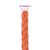 vidaXL Arbeitsseil Orange 12 mm 25 m Polypropylen Produktbild-Vorschau 5