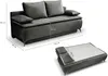xonox.home Sendi Schlafsofe 2 Sitzer grau-beige B/H/T: Produktbild-Vorschau 4