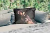 MuchoWow® Outdoor Kissen - Hund - Braun - Porträt - 60x40 Produktbild-Vorschau 2