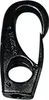 Haken, Karabinerhaken mit Auge, Seilhaken, 6 mm, Schwarz Produktbild-Vorschau 2