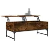 The Living Store Couchtisch Räuchereiche 100x50x40 cm Produktbild-Vorschau 5