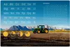 Schreibtischunterlage für Kinder – Lernunterlage in Traktor Produktbild-Vorschau 1
