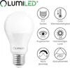 LUMILED Lampa LED 6 sztuk zestaw E27 A65 15W zastępuje 125W Podgląd zdjęcia produktu 7