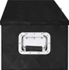 vidaXL Úložný box černý 80x39x30 cm Hliník Náhled obrázku produktu 2