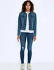 Noisy May Jeansjacke Damen NMDebra Denim Jacket blau S Produktbild-Vorschau 2
