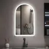 Radelldar LED Badezimmerspiegel Bogenform und 3 Farben Produktbild-Vorschau 8