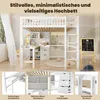 Hochbett für Kinder & Jugendliche inkl. Schreibtisch, Produktbild-Vorschau 6