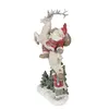 Statuetta di Babbo Natale Clayre & Eef 33 cm in poliresina Anteprima dell’immagine prodotto 2