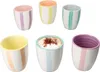 Beach Pastello Stripes Set de 6 tasses à moka pastel Voir les images du produit 1