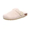 Home Comfort Damen-Pantoffel Grau-Weiß, Produktbild-Vorschau 2