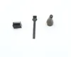 Three grooming accessories are laid out on a white background. Podgląd zdjęcia produktu