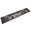 vidaXL Küchenteppich Waschbar Coffee Schwarz 60x300 cm Samt Produktbild-Vorschau 5