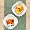 6er Set Lotta Kuchenteller weiß Porzellan Produktbild-Vorschau 2