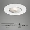 Briloner, juego de 3 focos empotrables LED Nava, color Vista previa de la imagen del producto 7