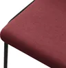 ML-Design jídelní židle sada 4 červených polyesterových Náhled obrázku produktu 5