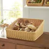 Auslagekorb aus Poly-Rattan, 50x50 cm, Regalkorb, Brotkorb Produktbild-Vorschau 2