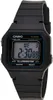 A black Casio digital watch is shown against a white background. Voir les images du produit