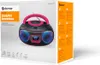 Inter Sales TDB-212 DAB+ Boombox FM/BT/USB/CD/AUX pink Náhľad obrázku produktu 3
