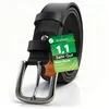 Gürtel Herren 4 cm breit aus Echtleder – Ledergürtel für Produktbild-Vorschau 1