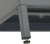 TV-Schrank Anthrazit 105x35x52 cm Stahl und Glas Produktbild-Vorschau 9