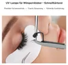 LED Wimpern Pinzette mit UV-Lampe Schwarz Produktbild-Vorschau 4