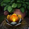 2er Set LED Solarleuchte, Lotusblume, Flammen Design Produktbild-Vorschau 11