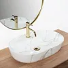 Umyvadlo na desku Rea AURA 61 Marmo Shiny Náhled obrázku produktu 3