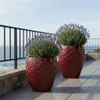 Doniczka ceramiczna Provencelia PHENIX Czerwień królewska, Podgląd zdjęcia produktu 3