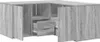 vidaXL Półka narożna szara Sonoma 160x40x45 cm materiał Podgląd zdjęcia produktu 1
