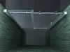 A shower enclosure in a tiled bathroom. Produktbild-Vorschau