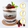 Dessertgläser 12-teiliges Set aus Glas, große Gläser für Produktbild-Vorschau 4