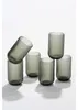 Mica Decorations Merlot Trinkglas - 400 ml - Glas - Grau Produktbild-Vorschau 4