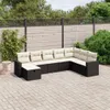 The Living Store 8-tlg. Garten-Sofagarnitur mit Kissen Produktbild-Vorschau 2
