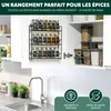 Étagère à épices Bremermann à fixation murale, 3 niveaux, Voir les images du produit 3