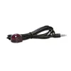 A close-up shot of an infrared (IR) emitter cable with a 3.5mm jack connector, isolated on a white background. Produktbild-Vorschau