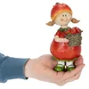 Erdbeermädchen Figur Sommerdeko Handbemalt für Wohnzimmer Produktbild-Vorschau 3
