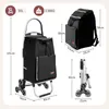 Sekey 3in1 Aluminium Trolley Faltbar Einkaufstrolley Produktbild-Vorschau 8
