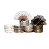 20 Rollen Slim Goldfolie Washi Tape Set Dekorative Washi Produktbild-Vorschau 4