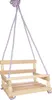 Teddies Houpačka dřevo přírodní 38x30cm nosnost 80kg v Náhled obrázku produktu 3