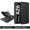 Für Samsung Galaxy A26 5G - Schwarz Silikon Schutz Hülle + Produktbild-Vorschau 1